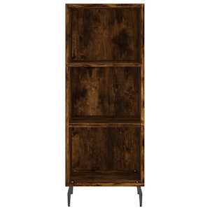 Skříň highboard kouřový dub 34,5 x 34 x 180 cm kompozitní dřevo - obrázek 5