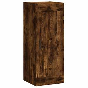 Skříň highboard kouřový dub 34,5 x 34 x 180 cm kompozitní dřevo - obrázek 7