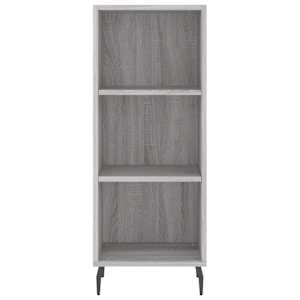 Skříň highboard šedá sonoma 34,5 x 34 x 180 cm kompozitní dřevo - obrázek 6