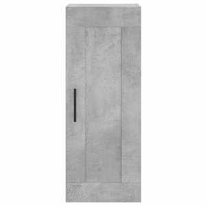 Skříň highboard betonově šedá 34,5x34x180 cm kompozitní dřevo - obrázek 7