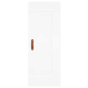 Skříň highboard bílá 34,5 x 34 x 180 cm kompozitní dřevo - obrázek 7
