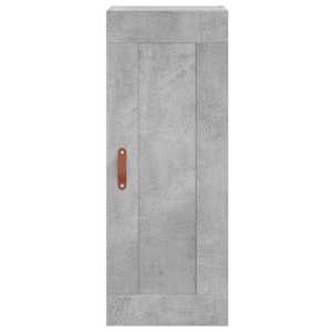 Skříň highboard betonově šedá 34,5x34x180 cm kompozitní dřevo - obrázek 7