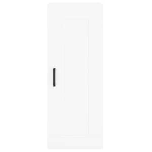 Skříň highboard bílá 34,5 x 34 x 180 cm kompozitní dřevo - obrázek 7