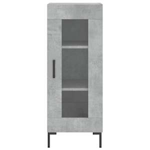 Skříň highboard betonově šedá 34,5x34x180 cm kompozitní dřevo - obrázek 6
