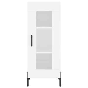 Skříň highboard bílá 34,5 x 34 x 180 cm kompozitní dřevo - obrázek 6