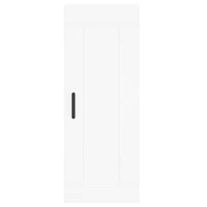 Skříň highboard bílá 34,5 x 34 x 180 cm kompozitní dřevo - obrázek 8