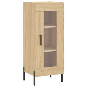 Skříň highboard dub sonoma 34,5 x 34 x 180 cm kompozitní dřevo - obrázek 5