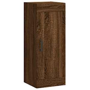 Skříň highboard hnědý dub 34,5 x 34 x 180 cm kompozitní dřevo - obrázek 7