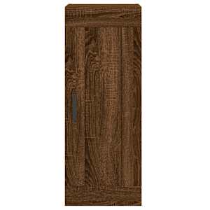 Skříň highboard hnědý dub 34,5 x 34 x 180 cm kompozitní dřevo - obrázek 8