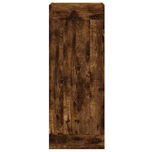 Skříň highboard kouřový dub 34,5 x 34 x 180 cm kompozitní dřevo - obrázek 7