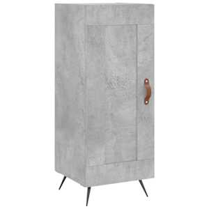 Skříň highboard betonově šedá 34,5x34x180 cm kompozitní dřevo - obrázek 5