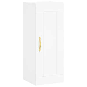 Skříň highboard bílá 34,5 x 34 x 180 cm kompozitní dřevo - obrázek 6