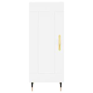 Skříň highboard bílá 34,5 x 34 x 180 cm kompozitní dřevo - obrázek 8