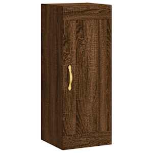 Skříň highboard hnědý dub 34,5 x 34 x 180 cm kompozitní dřevo - obrázek 6