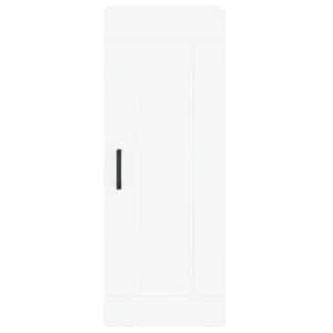 Skříň highboard bílá 34,5 x 34 x 180 cm kompozitní dřevo - obrázek 8
