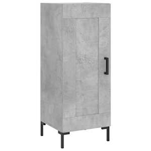Skříň highboard betonově šedá 34,5x34x180 cm kompozitní dřevo - obrázek 5