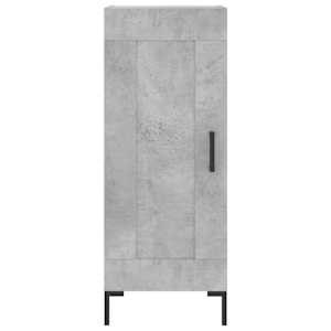 Skříň highboard betonově šedá 34,5x34x180 cm kompozitní dřevo - obrázek 6