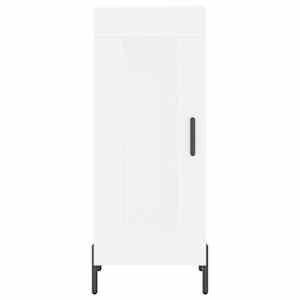 Skříň highboard bílá 34,5 x 34 x 180 cm kompozitní dřevo - obrázek 6