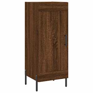 Skříň highboard hnědý dub 34,5 x 34 x 180 cm kompozitní dřevo - obrázek 5