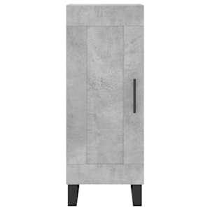 Skříň highboard betonově šedá 34,5x34x180 cm kompozitní dřevo - obrázek 6