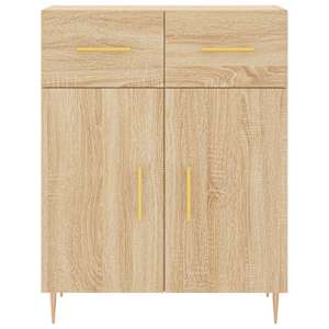 Skříň highboard dub sonoma 69,5 x 34 x 180 cm kompozitní dřevo - obrázek 8