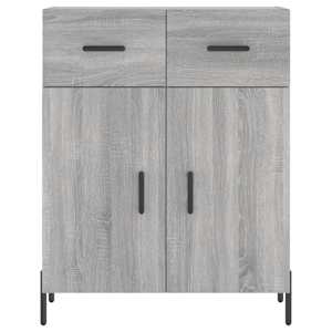 Skříň highboard šedá sonoma 69,5 x 34 x 180 cm kompozitní dřevo - obrázek 8