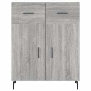 Skříň highboard šedá sonoma 69,5 x 34 x 180 cm kompozitní dřevo - obrázek 8