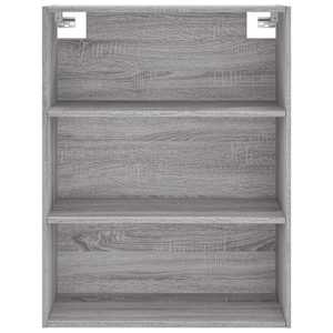 Skříň highboard šedá sonoma 69,5 x 34 x 180 cm kompozitní dřevo - obrázek 6