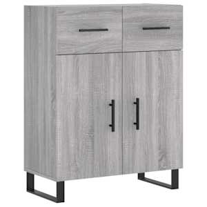 Skříň highboard šedá sonoma 69,5 x 34 x 180 cm kompozitní dřevo - obrázek 7