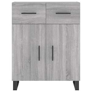 Skříň highboard šedá sonoma 69,5 x 34 x 180 cm kompozitní dřevo - obrázek 8