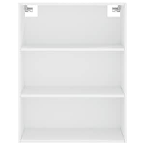 Skříň highboard bílá 69,5 x 34 x 180 cm kompozitní dřevo - obrázek 6