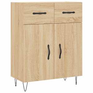 Skříň highboard dub sonoma 69,5 x 34 x 180 cm kompozitní dřevo - obrázek 7