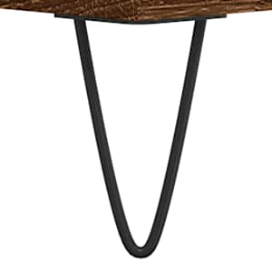 Skříň highboard hnědý dub 69,5 x 34 x 180 cm kompozitní dřevo - obrázek 12
