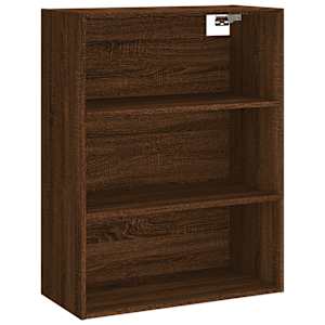 Skříň highboard hnědý dub 69,5 x 34 x 180 cm kompozitní dřevo - obrázek 5