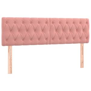 Box spring postel s matrací růžová 160x200 cm samet - obrázek 6