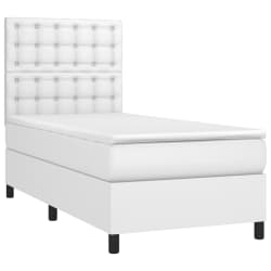vidaXL &Kappa;&rho;&epsilon;&beta;ά&tau;&iota; Boxspring &mu;&epsilon; &Sigma;&tau;&rho;ώ&mu;&alpha; &Lambda;&epsilon;&upsilon;&kappa;ό 80 x 200 &epsilon;&kappa;. &Sigma;&upsilon;&nu;&theta;&epsilon;&tau;&iota;&kappa;ό &Delta;έ&rho;&mu;&alpha;