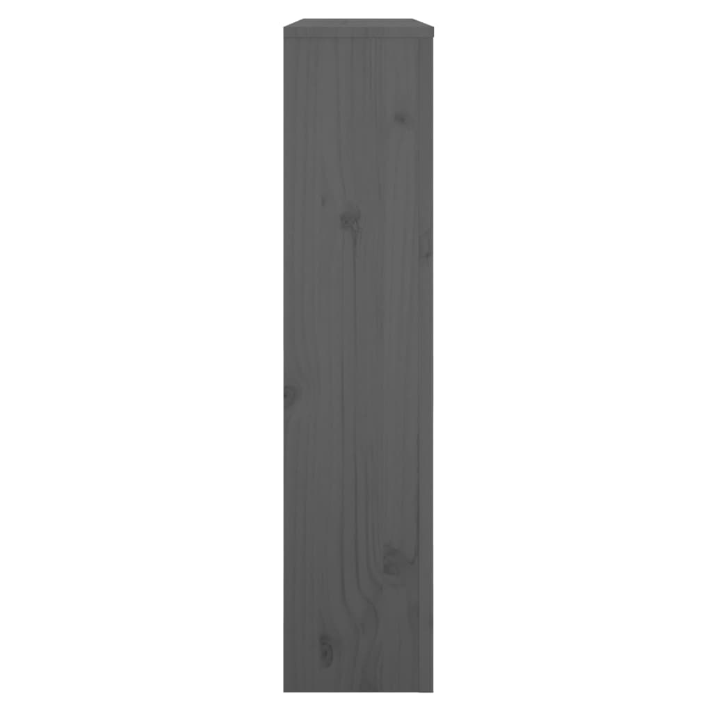 Cache-radiateur Gris 79,5x19x84 Cm Bois Massif De Pin VidaXL 15 width=274