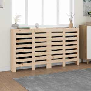 Pokrov za radiator 210x21x85 cm trdna borovina