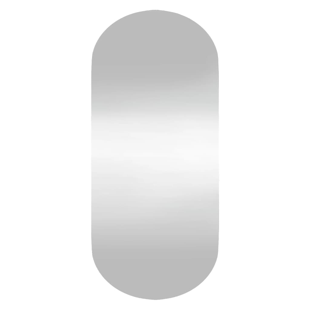 Specchio da Parete 30×70 cm Vetro Ovale