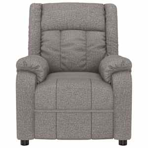Elektrické polohovací křeslo taupe textil - obrázek 4