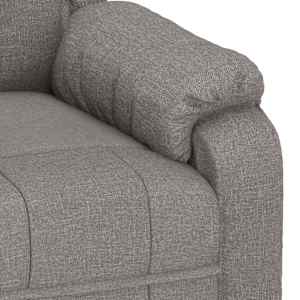 Elektrické polohovací křeslo taupe textil - obrázek 8