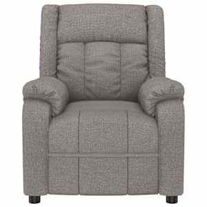 Elektrické masážní křeslo taupe textil - obrázek 4