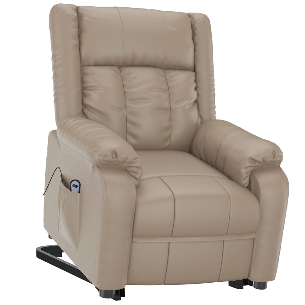 Изправящ стол, капучино, изкуствена кожа