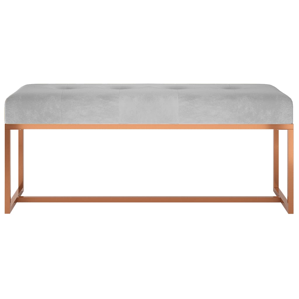 Ławka 110x36x45cm aksamitna ławka korytarzowa ławka pościelowa ławka tapicerowana duży wybór vidaXL - Zdjęcie 25 z 28