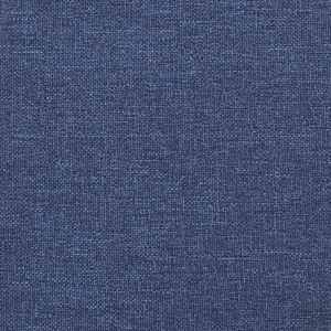 Box spring postel s matrací modrá 100 x 200 cm textil - obrázek 9