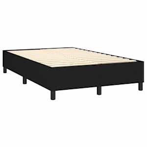 Box spring postel s matrací černá 120x200 cm textil - obrázek 4