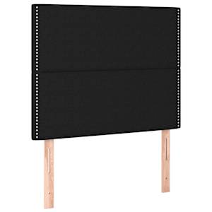 Box spring postel s matrací černá 120x200 cm textil - obrázek 5