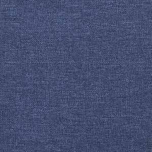 Box spring postel s matrací modrá 120x200 cm textil - obrázek 8