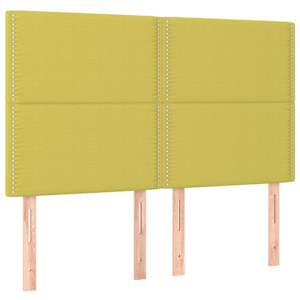 Box spring postel s matrací světle zelená 140x190 cm textil - obrázek 5
