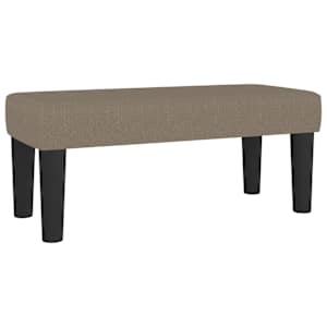 Box spring postel s matrací taupe 90x190 cm textil - obrázek 7
